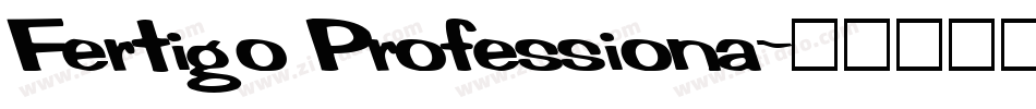 Fertigo Professiona字体转换